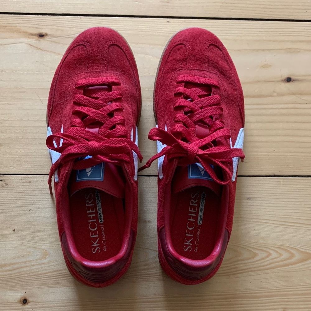 Skechers Bold Red Sneakers